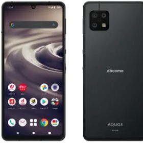 SHARP docomo 【SIMフリー】 AQUOS sense6 ブラック 4GB 64GB SH-54B