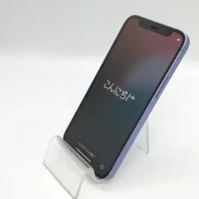 Apple ymobile 【SIMロック解除済み】 iPhone 12 mini 64GB パープル MJQC3J/A