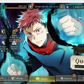 呪術廻戦ファントムパレード ✅ 2 limits: Yuji🔴 + Todo🟢 ✅ 14 SSR ✅ GLOBAL TW ✅ START ✅ 128 AP ✅