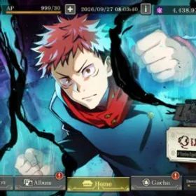呪術廻戦ファントムパレード 🏆GLOBAL🏆 76,500 Gems 💎 40 Single Summon Tickets 💎 3 SSR Tickets 💎 10–20 SSR Characters