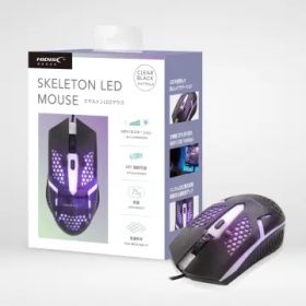 HIDISC HDGMGCM1062BK スケルトンマウス