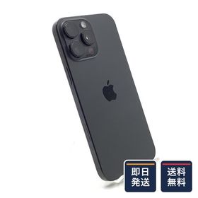 【最速発送】 iPhone 16 Pro Max 256GB ブラックチタニウム SIMフリー 白ロム【難有】 92%