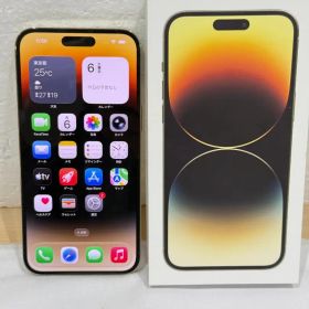 美品】iPhone 14 Pro Max ゴールド 128GB SIMフリー