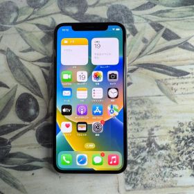 iPhone Xシルバー64GB SIMロック解除済
