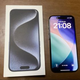 美品 iPhone 15 Pro 128gb ブルーチタニウム 本体 値下げ交渉