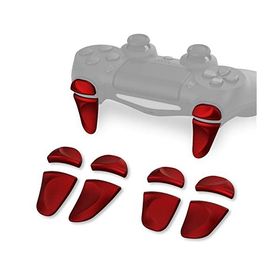 PlayVita ps4全部モデルコントローラーに対応用の2ペアショルダーボタンエクステンショントリガー、ps4コントローラーに適用のゲーム改善