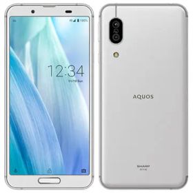 SHARP UQmobile 【SIMフリー】 AQUOS sense3 シルバーホワイト 4GB 64GB SHV45-u