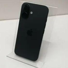 Apple UQmobile 【SIMフリー】 iPhone 16 128GB ブラック MYDQ3J/A