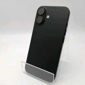 Apple mineo 【SIMフリー】 iPhone 16 128GB ブラック MYDQ3J/A