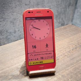 美品 F-42A らくらくスマートフォン SIMフリー