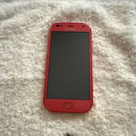 docomo らくらくスマートフォン F-42A 本体 レッド