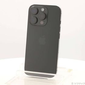 〔中古〕Apple(アップル) iPhone16 Pro 1TB ブラックチタニウム MYN83J／A SIMフリー〔251-ud〕