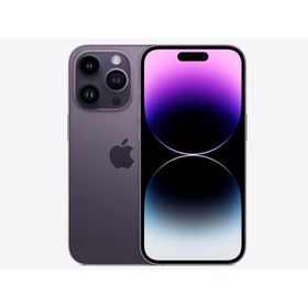 「新品 未開封品 」SIMフリー iPhone14 Pro 256GB ディープパープル ※赤ロム保証 [メーカー保証付き][JAN:4549995363135][MQ1E3J/A][14pro-256gb-purple-0]