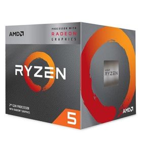 AMD Ryzen 5 3400G with Wraith Spire cooler 3.7GHz 4コア / 8スレッド 65W YD340GC5FIBOX【当店保証3年】海外リテール品(沖縄離島送料別途)