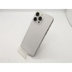 【中古】Apple 国内版 【SIMフリー】 iPhone 15 Pro Max 256GB ホワイトチタニウム MU6Q3J/A【大須アメ横】保証期間1ヶ月【ランクC】