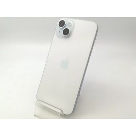 【中古】【赤ロム保証あり】Apple au 【SIMフリー】 iPhone 15 Plus 128GB ブルー MU0D3J/A【博多】保証期間1ヶ月【ランクA】
