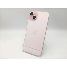 【中古】Apple 国内版 【SIMフリー】 iPhone 15 Plus 128GB ピンク MU093J/A【ECセンター】保証期間1ヶ月【ランクB】