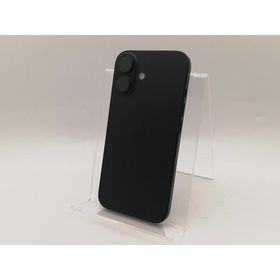 【中古】Apple 国内版 【SIMフリー】 iPhone 16 128GB ブラック MYDQ3J/A【千葉】保証期間１ヶ月【ランクB】