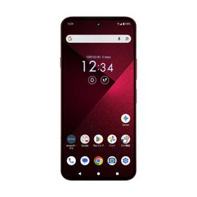 FCNT(エフシーエヌティー) Arrows alpha2 レッド 6.4型有機EL 8GB/256GB 5G対応 SIMフリースマートフォン PBCR0006JP