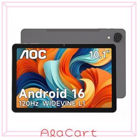 AOC M10 10インチタブレット Android16 HD IPS 顔認証 GPS