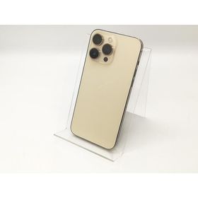 【中古】Apple docomo 【SIMフリー】 iPhone 14 Pro Max 128GB ゴールド MQ983J/A【高崎モントレー】保証期間１ヶ月【ランクC】