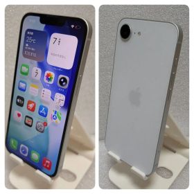 Apple iPhone 16e 128GB 100% ホワイト 本体