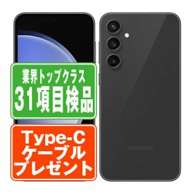 【中古】 SCG24 Galaxy S23 FE グラファイト SIMフリー 本体 au スマホ ギャラクシー 【あす楽】 【保証あり】 【送料無料】 scg24agp7mtm