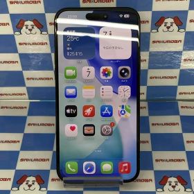【中古】iPhone15 Plus 256GB ブラック MU0F3J/A SoftBank版SIMフリー