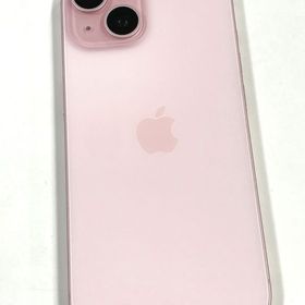 新品同様 バッテリー100% SIMフリー iPhone15 128GB ピンク