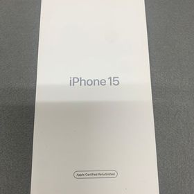 未開封 Apple ストア版 simフリー iPhone15 128GB ブラック色