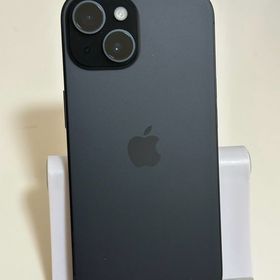○バッテリー100%充電回数0回 美品 SIMフリー iPhone15 128GB ブラック