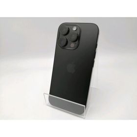 【中古】Apple 国内版 【SIMフリー】 iPhone 16 Pro 128GB ブラックチタニウム MYMV3J/A【ECセンター】保証期間１ヶ月【ランクB】