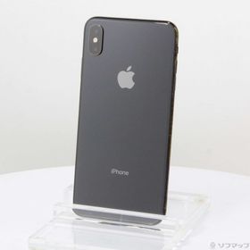 (中古)SoftBank iPhoneXS Max 256GB スペースグレイ MT6U2J/A SoftBank(262-ud)