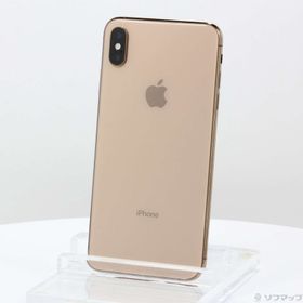 (中古)Apple iPhoneXS Max 256GB ゴールド MT6W2J/A SoftBank(247-ud)