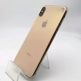 【中古】Apple docomo 【SIMロック解除済み】 iPhone XS Max 256GB ゴールド MT6W2J/A【秋葉本店】保証期間１ヶ月【ランクB】
