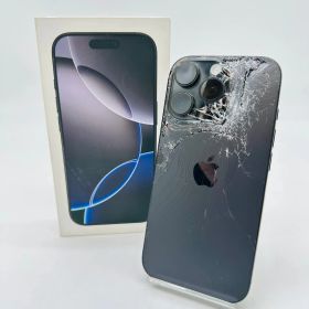 ソフトバンク iPhone16 Pro 128GB ブラックチタニウム MYMV3J/A SIMロック解除済み 利用制限〇 動作確認済み