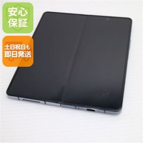 安心保証 美品 SCG16 Galaxy Z Fold4 グレイグリーン