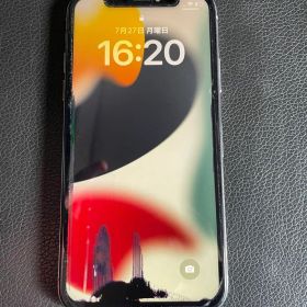Apple iPhone X 本体 ホワイト ジャンク（液晶割れ）