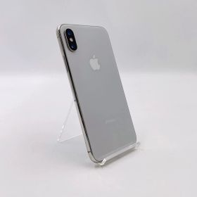 【最速発送】 iPhone X 64GB シルバー au SIMフリー 白ロム【難有】 79%