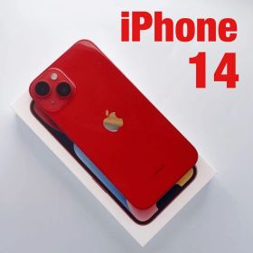 【美品】 iPhone 14 RED 本体　128GB 箱付　SIMフリー iPhone 14 レッド 新品 102,801円 中古 48,999円 | ネット最安値の価格
