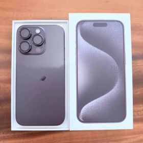 【美品】香港版 iPhone15pro 128GB ブラック