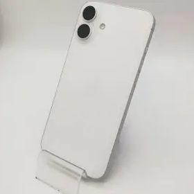 Apple docomo 【SIMフリー】 iPhone 16 Plus 128GB ホワイト MXVC3J/A