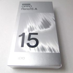 新品 OPPO Reno15 A アフターグロウピンク 256GB SIMフリー