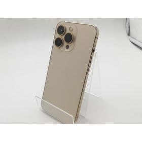 【中古】Apple docomo 【SIMフリー】 iPhone 13 Pro 256GB ゴールド MLUQ3J/A【柏】保証期間１ヶ月【ランクC】