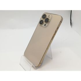 【中古】Apple docomo 【SIMフリー】 iPhone 13 Pro 256GB ゴールド MLUQ3J/A【府中ル・シーニュ】保証期間１ヶ月【ランクB】