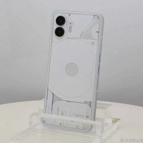 【中古】Nothing（ナッシング） Phone(2) 256GB ホワイト A10400033 SIMフリー 【295-ud】