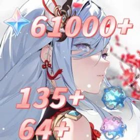 原神 [Asia] 💎61K-63K+ Primogems |✨ 136+ Acquaint Fates | ✨64+ Intertwined Fates Reroll Account Starter
