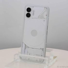 〔中古〕Nothing（ナッシング） Phone(2) 256GB ホワイト A10400033 SIMフリー〔295-ud〕