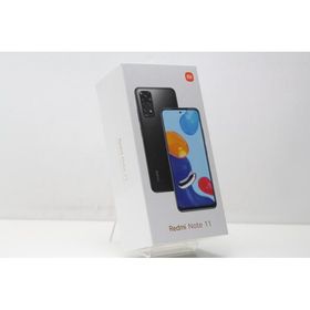 新品未使用 スマートフォン 本体 Redmi Note 11 2201117TL Xiaomi SIMフリー SIMフリー 赤ロム保証 64GB ブラック