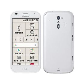 らくらくスマートフォン F-42A[32GB] docomo ホワイト【安心保…